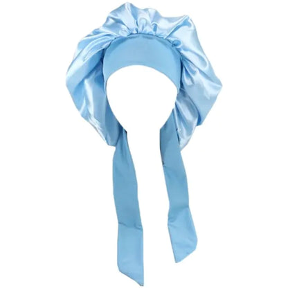 Bonnet de Nuit/Douche en Satin pour Femme